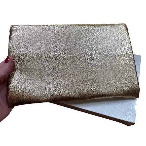 Vintage Avon original boxed evening bag clutch purse gold metallic 1960’s style - Picture 3 of 7